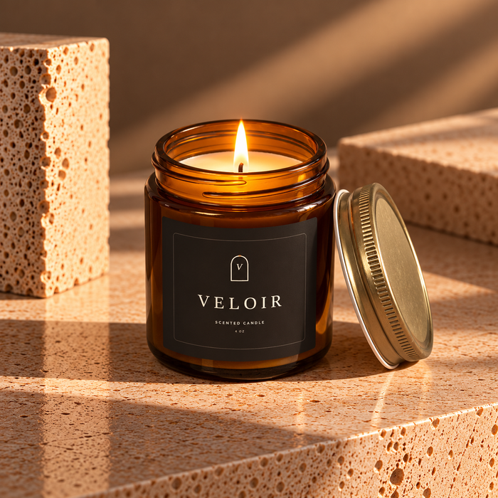 VELOIR Scented Candle – Elegant Home Fragrance